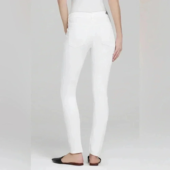 Citizens of Humanity Women's Arielle Mid Rise Slim Fit Jeans Size 28 White - Picture 3 of 8